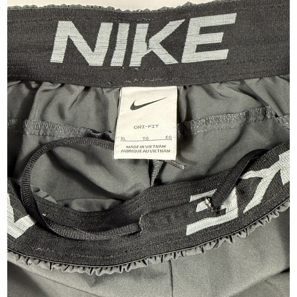 Nike Dri-FIT Flex Woven Shorts – Anthracite w/ Brant Lake Camp Logo - Picture 2 of 9